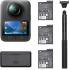 DJI Osmo 360 Adventure Combo Camera, Waterproof 8K 360° Action Camera with 1-Inch 360° Imaging, Extended Battery Life with 3 Batteries, Native 8K 360° Video, 105GB Built-in Storage, 360 Action Camera for Sports